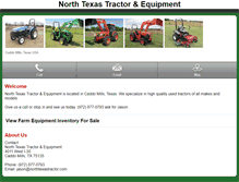 Tablet Screenshot of m.northtexastractor.com